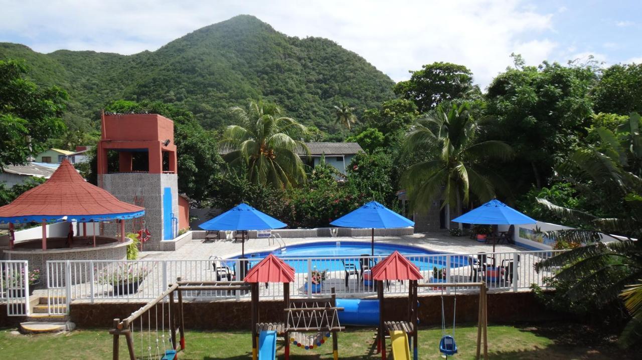 Hotel Posada Del Mar Fresh Water Bay Bagian luar foto