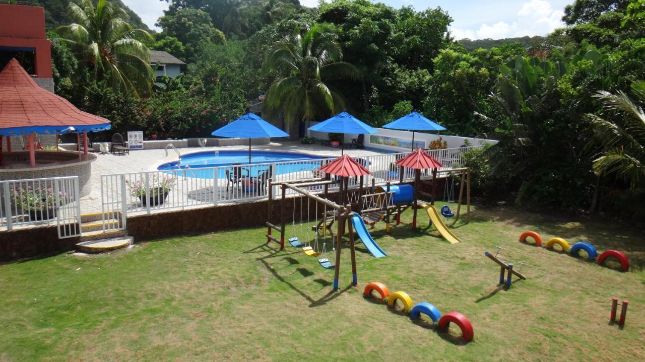 Hotel Posada Del Mar Fresh Water Bay Bagian luar foto